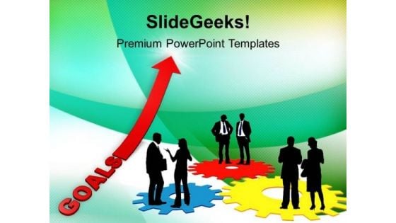 Different People Different Goals Marketing PowerPoint Templates Ppt Backgrounds For Slides 0413