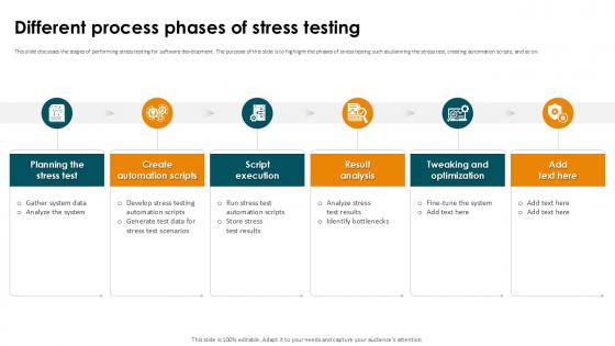 Different Process Phases Of Stress Testing Smoke Testing Ppt Sample