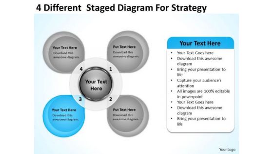 Different Staged Diagram For Strategy Ppt Network Marketing Business Plan PowerPoint Templates