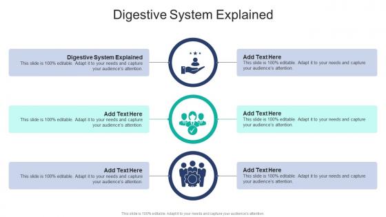 Digestive System Explained In Powerpoint And Google Slides Cpb