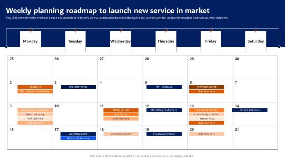 Digital Advertising Strategies Weekly Planning Roadmap Structure Pdf Digital Advertising Strategies Weekly Planning Roadmap Structure Pdf