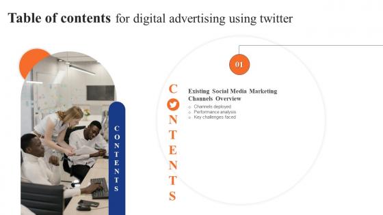 Digital Advertising Using Twitter Table Of Contents Diagrams Pdf