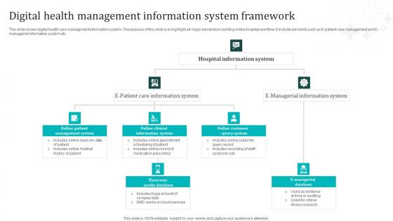 Digital Health Management Information System Framework Topics Pdf