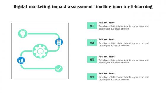 Digital Marketing Impact Icon For E Learning Pictures Pdf