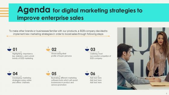Digital Marketing Strategies To Improve Enterprise Sales Ppt Powerpoint Presentation Complete Deck