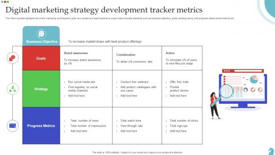 Digital Marketing Strategy Development Tracker Metrics Rules Pdf