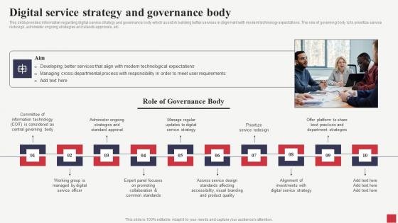 Digital Service Strategy And Governance Body Public Sector Digital Solutions Download Pdf