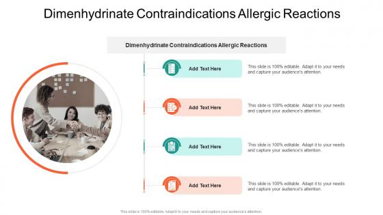 Dimenhydrinate Contraindications Allergic Reactions In Powerpoint And Google Slides Cpb