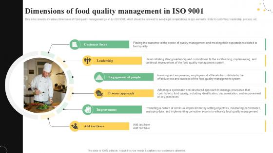 Dimensions Of Food Quality Management In ISO 9001 PPT Presentation Dimensions Of Food Quality Management In ISO 9001 PPT Presentation