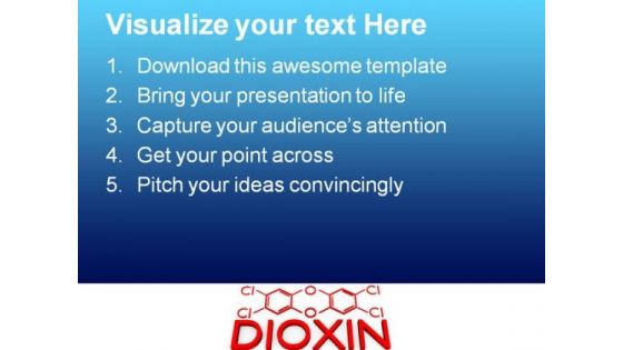 Dioxin Science PowerPoint Themes And PowerPoint Slides 0311