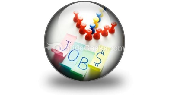 Direction To Jobs PowerPoint Icon C