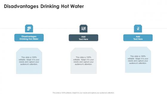 Disadvantages Drinking Hot Water In Powerpoint And Google Slides Cpb