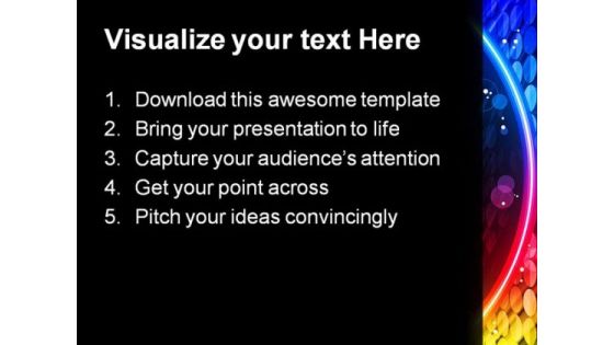 Disco Abstract PowerPoint Themes And PowerPoint Slides 0511