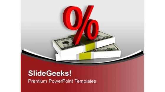 Discounted Financial Business PowerPoint Templates Ppt Backgrounds For Slides 0313