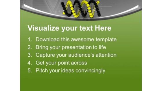 Discover The Dna Structure PowerPoint Templates Ppt Backgrounds For Slides 0613