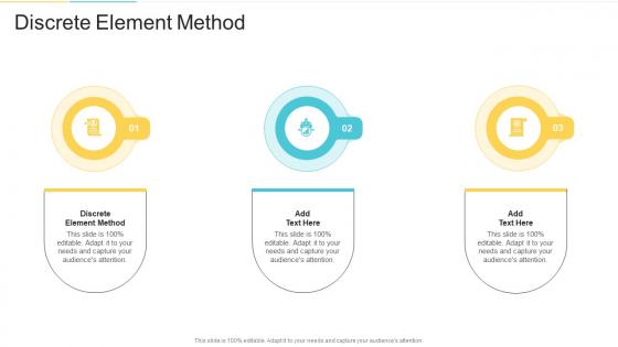 Discrete Element Method In Powerpoint And Google Slides Cpb