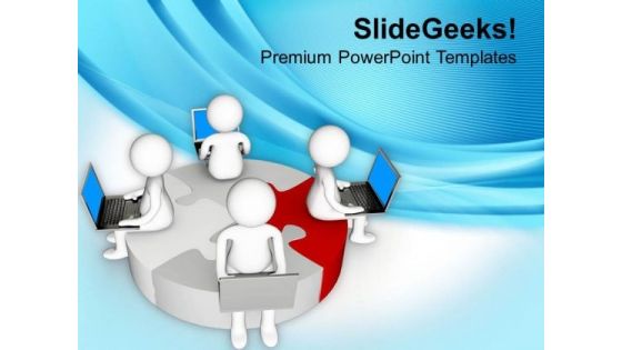 Discuss Business Result And Share Online PowerPoint Templates Ppt Backgrounds For Slides 0613