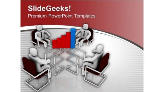 Discuss Business Result With Team Mate PowerPoint Templates Ppt Backgrounds For Slides 0613