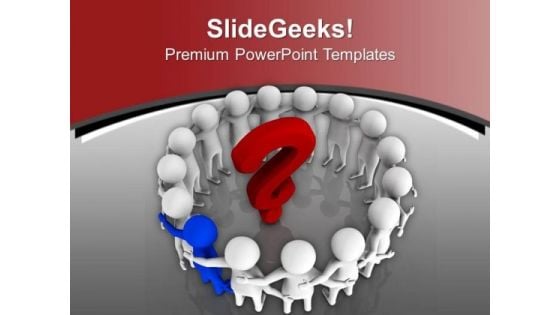 Discuss The Business Questio With Team PowerPoint Templates Ppt Backgrounds For Slides 0613 Discuss The Business Questio With Team PowerPoint Templates Ppt Backgrounds For Slides 0613