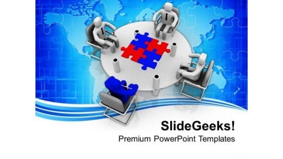 Discuss The Problems In Business PowerPoint Templates Ppt Backgrounds For Slides 0513