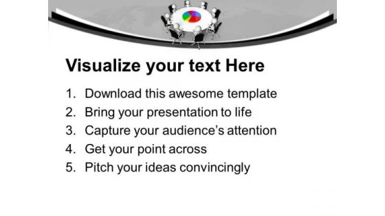 Discussion On Marketing Results PowerPoint Templates Ppt Backgrounds For Slides 0613