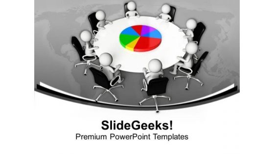 Discussion On Marketing Results PowerPoint Templates Ppt Backgrounds For Slides 0613