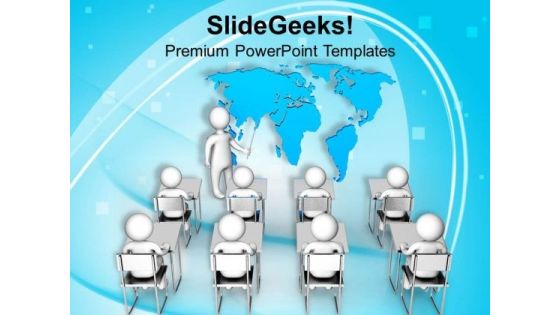 Discussion On World Networking PowerPoint Templates Ppt Backgrounds For Slides 0513