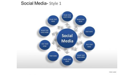 Discussion Social Media PowerPoint Slides And Ppt Diagram Templates