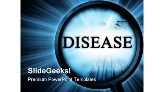 Disease Medical PowerPoint Template 0610