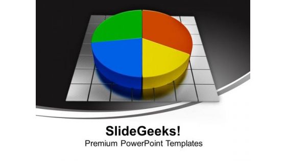 Distribution And Growth Concept Circle Charts PowerPoint Templates Ppt Backgrounds For Slides 1112