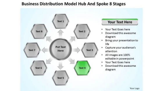 Distribution Model Hub And Spoke 8 Stages Ppt Business Plan Example PowerPoint Slides Distribution Model Hub And Spoke 8 Stages Ppt Business Plan Example PowerPoint Slides