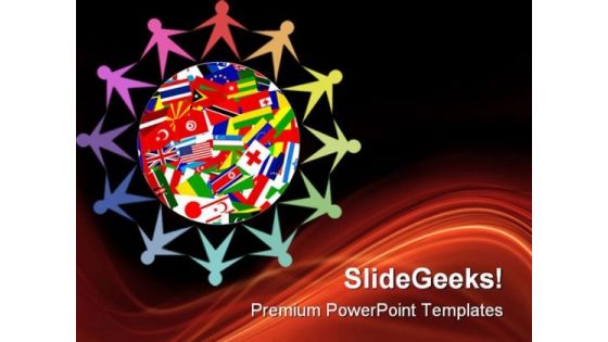 Diverse World Global PowerPoint Templates And PowerPoint Backgrounds 0711