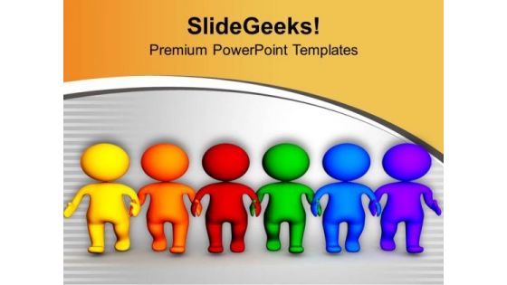 Diversity In Team Is Good For Growth PowerPoint Templates Ppt Backgrounds For Slides 0613
