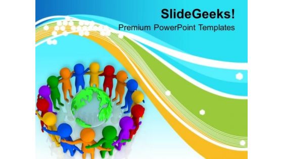 Diversity Makes Your Team Strong PowerPoint Templates Ppt Backgrounds For Slides 0613