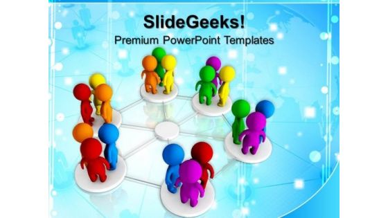 Diversity Networking Teamwork PowerPoint Templates And PowerPoint Themes 0712