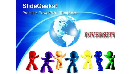 Diversity On Earth Global PowerPoint Templates And PowerPoint Backgrounds 0311