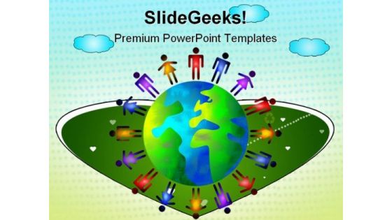 Diversity People World PowerPoint Template 1110 Diversity People World PowerPoint Template 1110