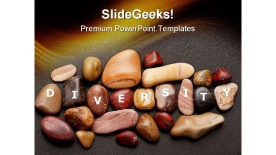 Diversity Stones Nature PowerPoint Templates And PowerPoint Backgrounds 0411