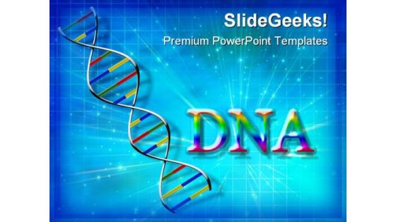 Dna Abstract Science PowerPoint Themes And PowerPoint Slides 0211