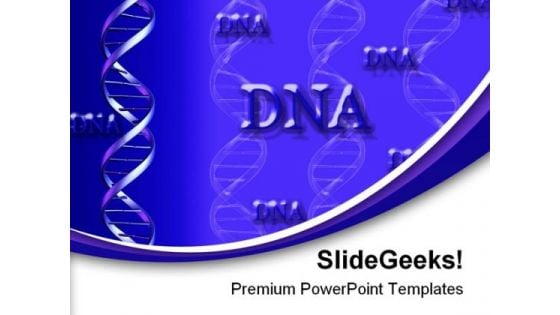 Dna Background Science PowerPoint Themes And PowerPoint Slides 0211