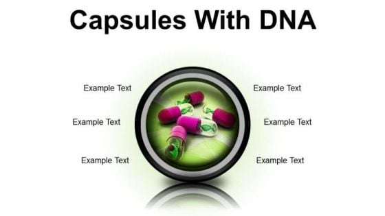 Dna Capsules Medical PowerPoint Presentation Slides Cc