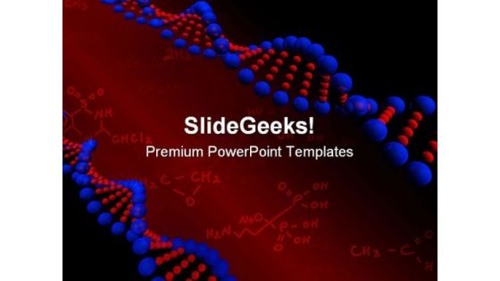 Dna Medical PowerPoint Templates And PowerPoint Backgrounds 0511