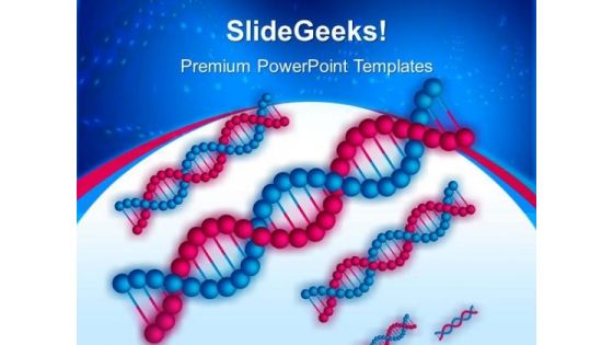 Dna Strand Medical PowerPoint Templates And PowerPoint Themes 0512