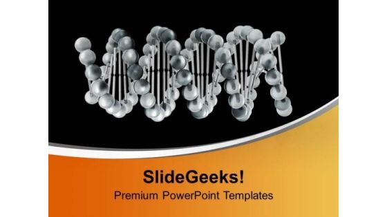 Dna Structre For Medical Theme PowerPoint Templates Ppt Backgrounds For Slides 0413