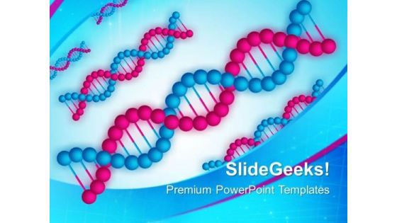 Dna Structure Medical PowerPoint Templates And PowerPoint Themes 0312