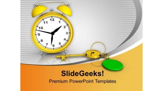 Do All Your Work On Time PowerPoint Templates Ppt Backgrounds For Slides 0513