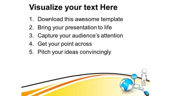 Do Not Enter Sign Illustration PowerPoint Templates Ppt Backgrounds For Slides 0713
