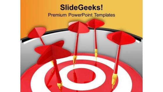 Do Not Miss The Target In Marketing PowerPoint Templates Ppt Backgrounds For Slides 0513