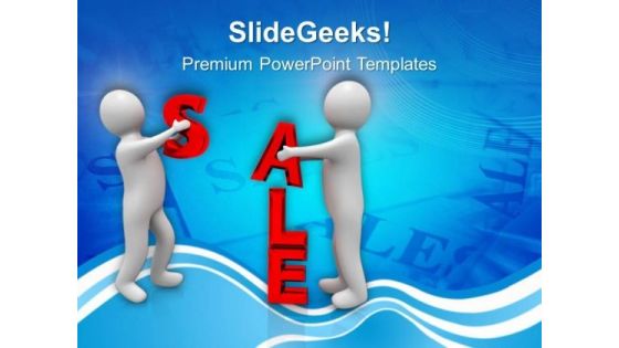 Do Shoping In Sale Season PowerPoint Templates Ppt Backgrounds For Slides 0613