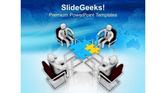 Do The Disscussion For Business PowerPoint Templates Ppt Backgrounds For Slides 0713